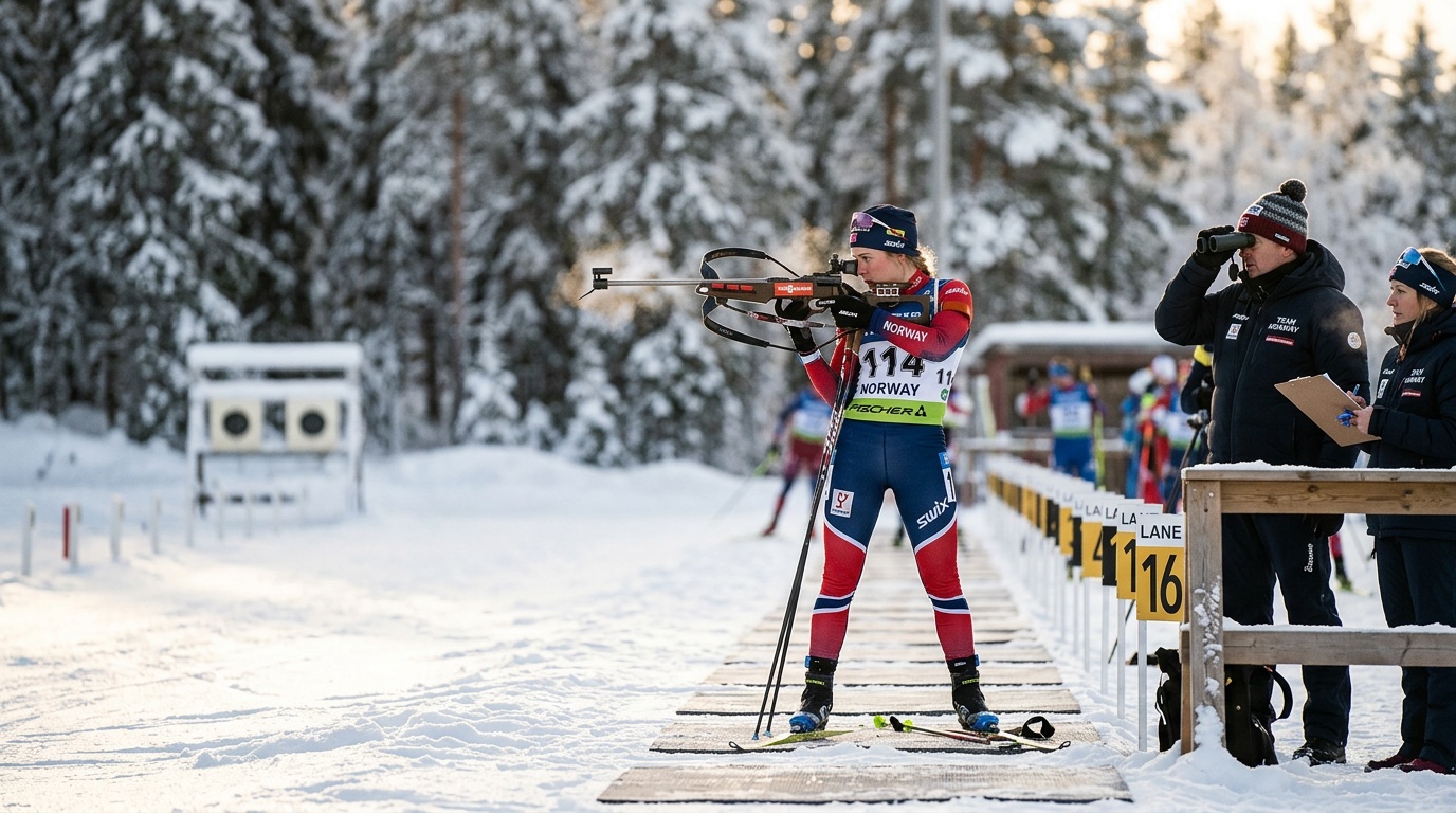 OS-guldmedaljören Einar Hedegart återvänder till skidskyttet bara dagar efter uppgivna drömmar