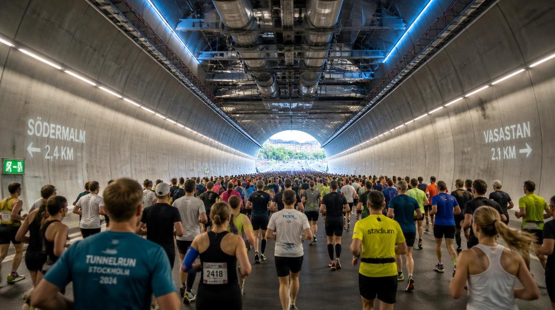 Över 30 000 löpare tog Förbifart Stockholm i besittning inför höstöppningen