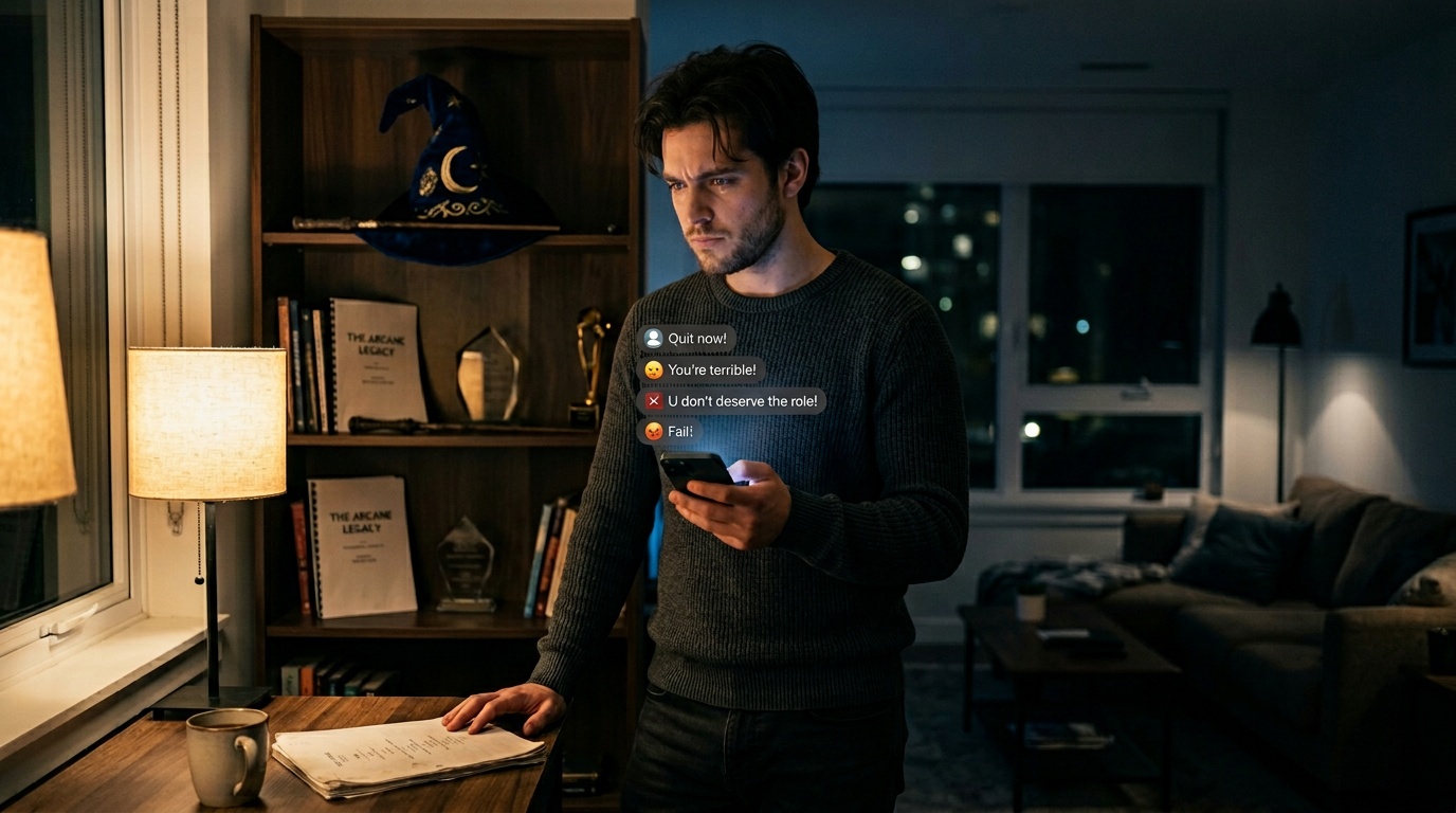 Paapa Essiedu fick dödshot efter casting som Snape: "Säg upp dig eller så mördar jag dig"