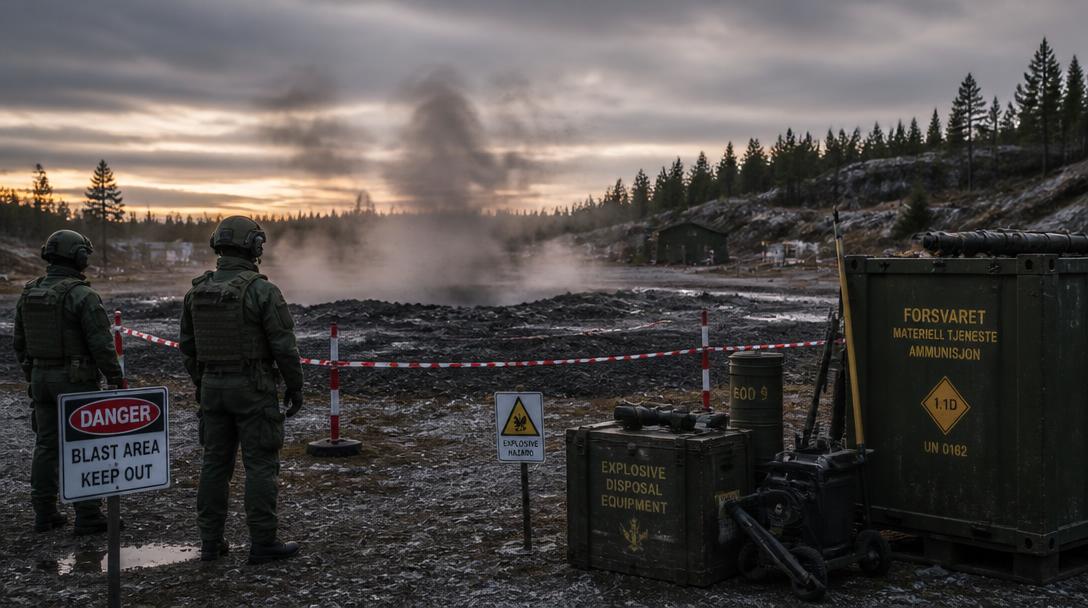 Pansarskott avfyrades innan explosion på skjutfält, sju skadades