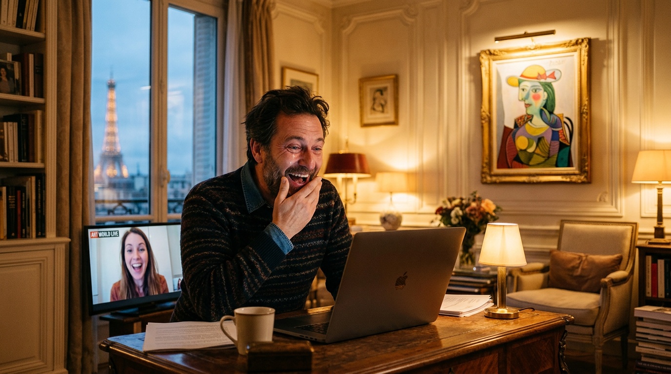 Parisisk ingenjör vann Picasso värd en miljon euro för 100 euro