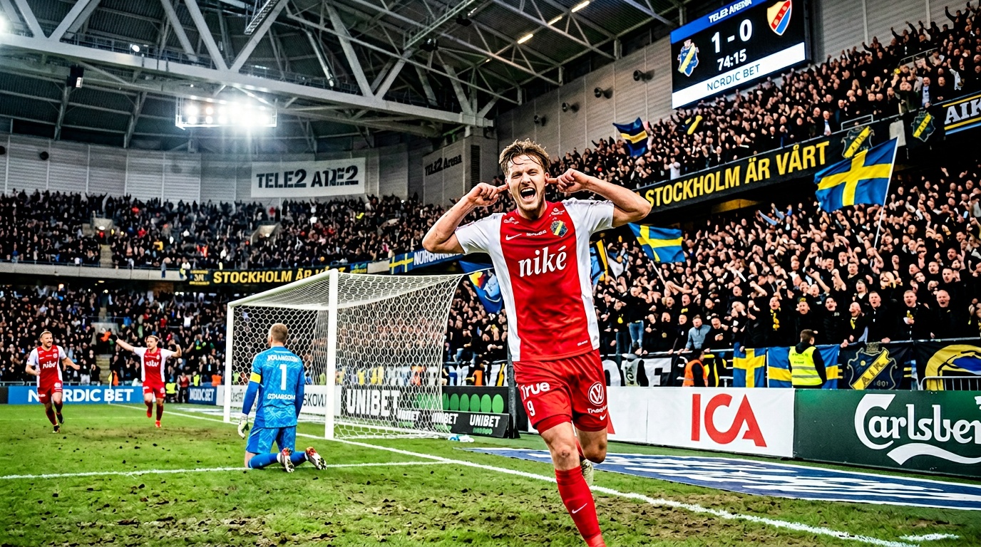 Paulos Abraham sänkte mästarlaget med hattrick i allsvenskan premiär