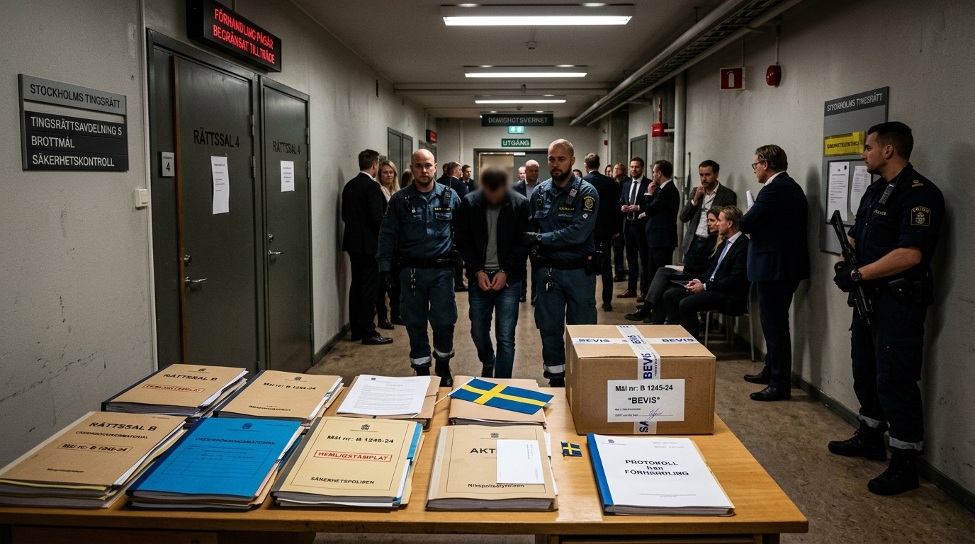 Person anhållen i Halmstad misstänkt för förberedelse till terroristbrott