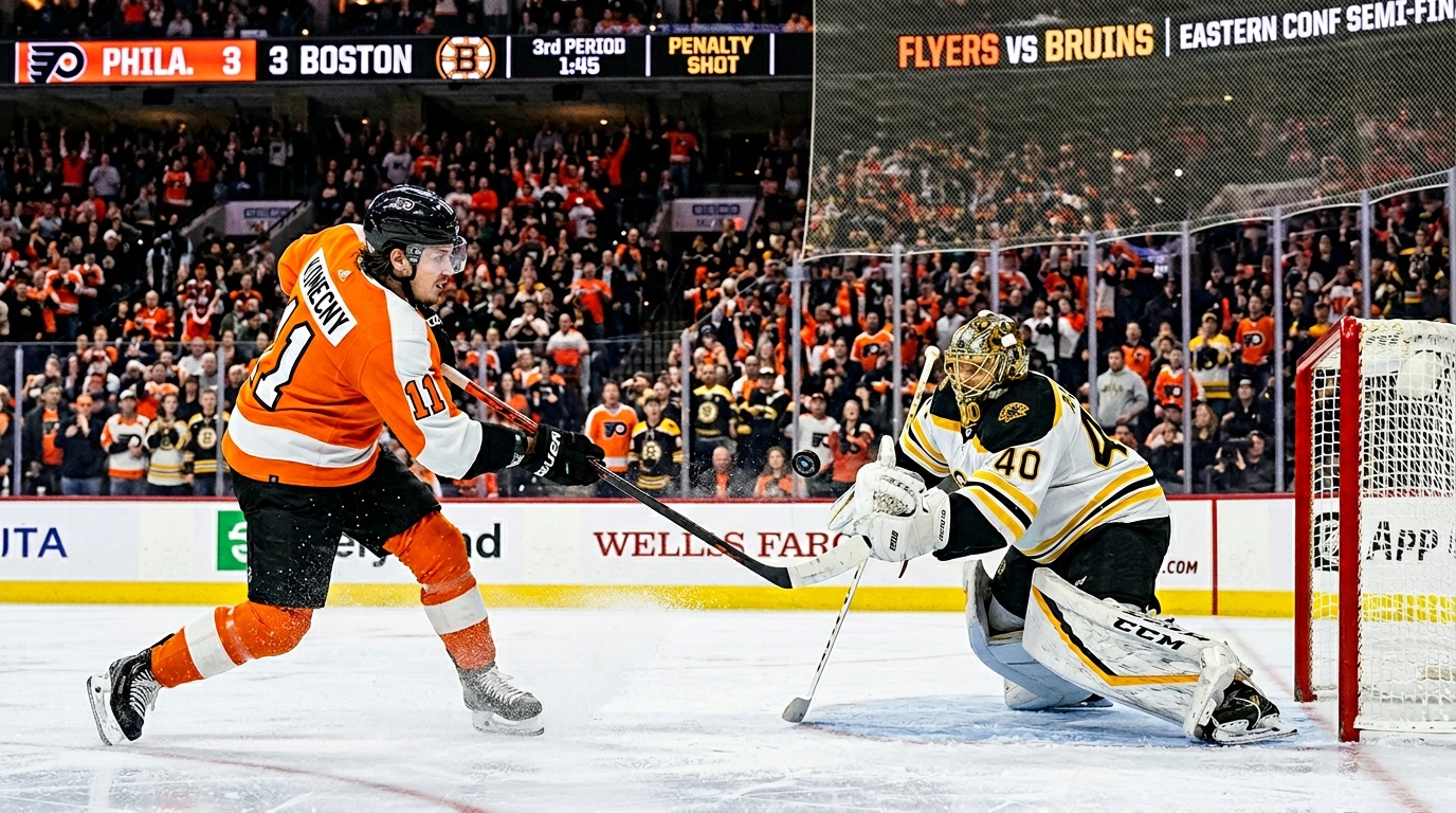 Philadelphia Flyers klart för slutspel – vänder 0–2 mot Carolina på straffar