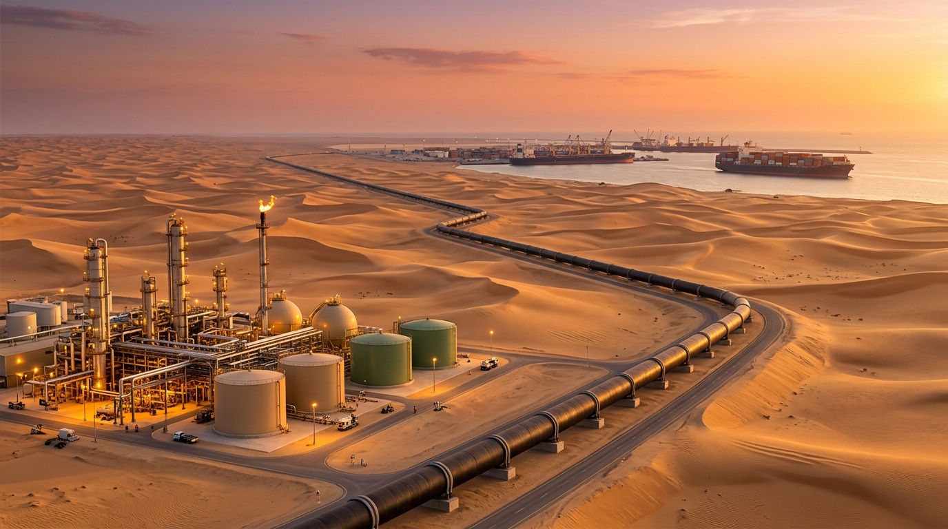 Pipelines kan leda sju miljoner fat olja om dagen förbi Hormuzsundet