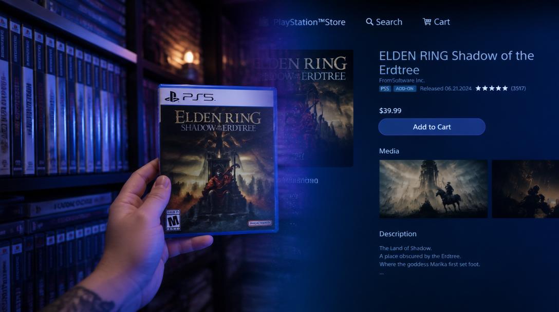 PlayStation slutar sälja fysiska spel från januari 2028