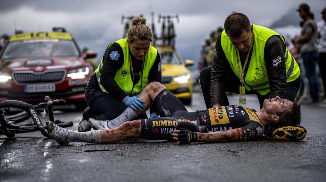Pogacar bröt Vuelta efter krasch – opereras för nyckelbensfraktur och halskotfraktur