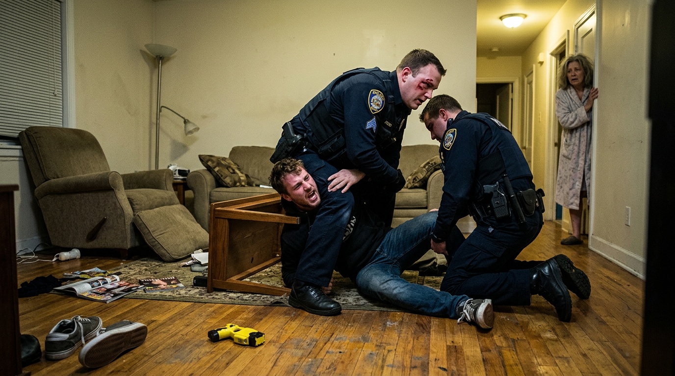 Polis avlossade skott mot beväpnad man i Orsa, ingen träffades