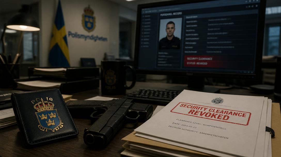 Polis som tränade kriminella på skjutbana kan förlora jobbet