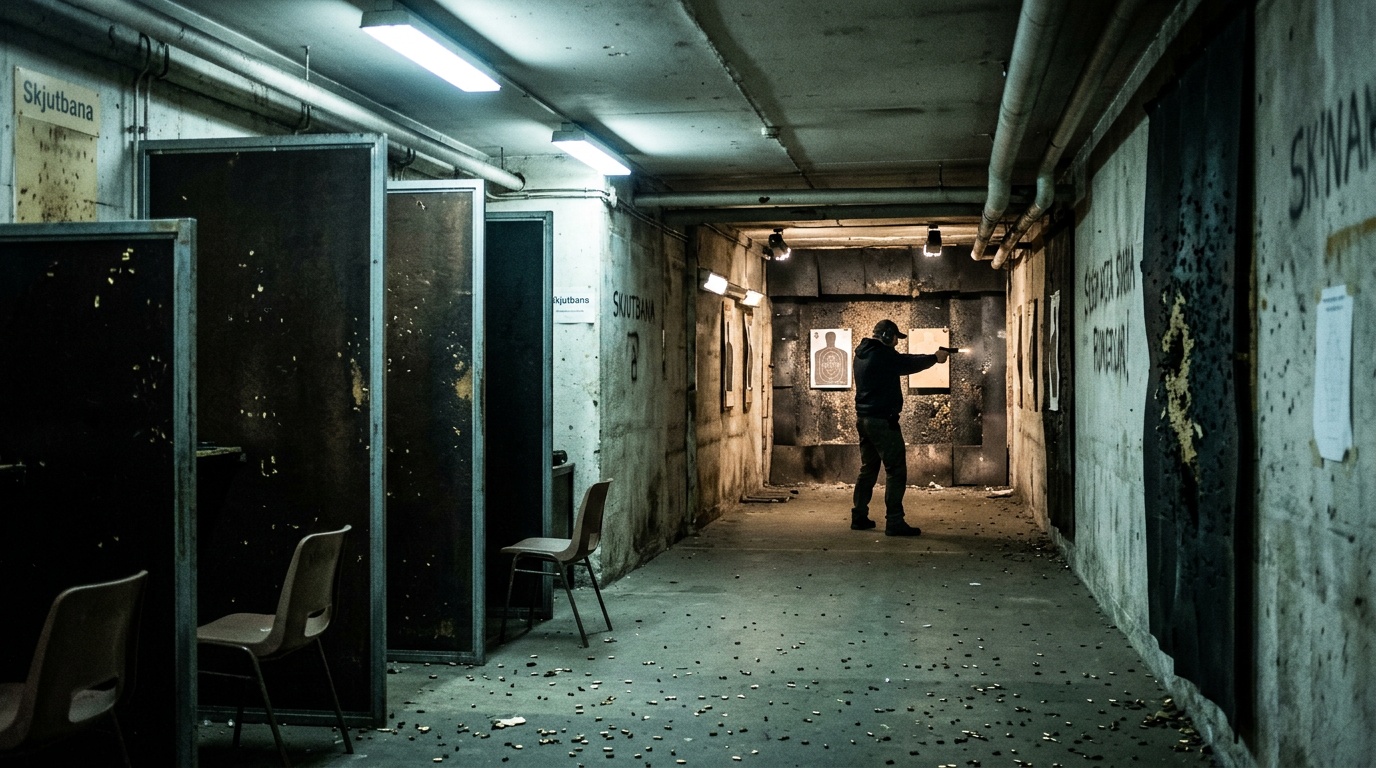 Polis var instruktör på skjutbana där gängkriminella tränade, trots upprepade varningar