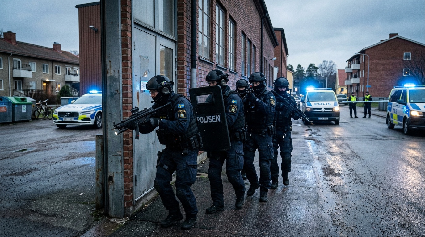 Polisen beslagtog stort antal handgranater och narkotika i Västsverige