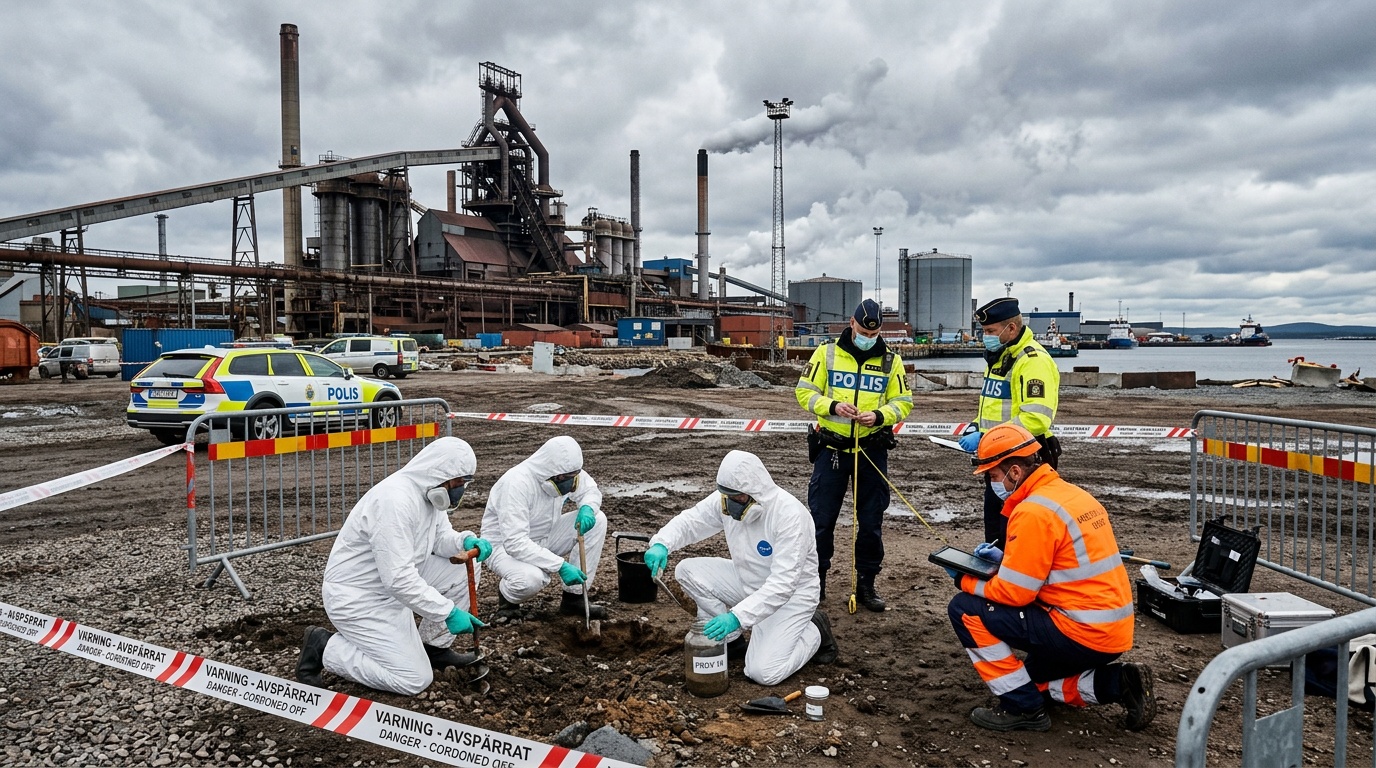 Polisen söker drabbade efter att minst 20 sjuknat vid SSAB i Luleå