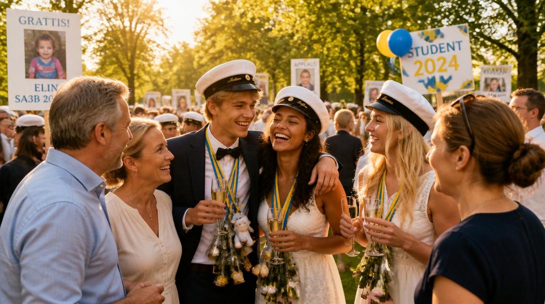 Polisen uppmanar studenter och föräldrar att planera firandet