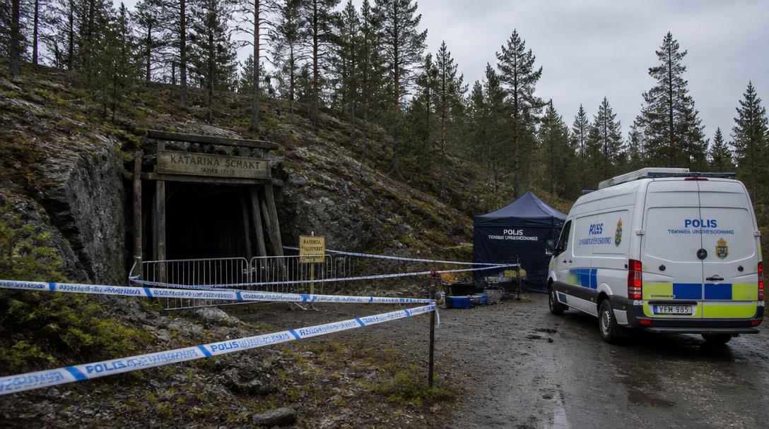 Polisen utreder misstänkt mord vid ökänt gruvhål i Norberg