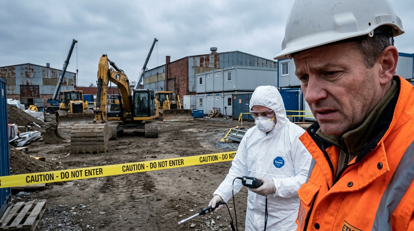Polisen utreder om arbetsledare mörkat förgiftning på SSAB-bygget i Luleå