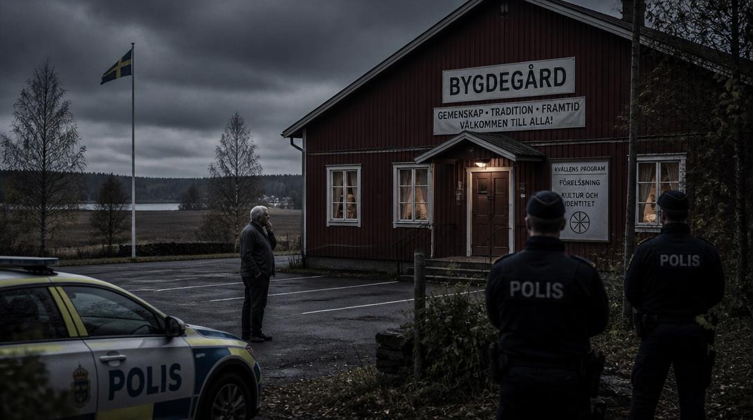 Polisen varnar: högerextrema grupper lurar sig in på bygdegårdar