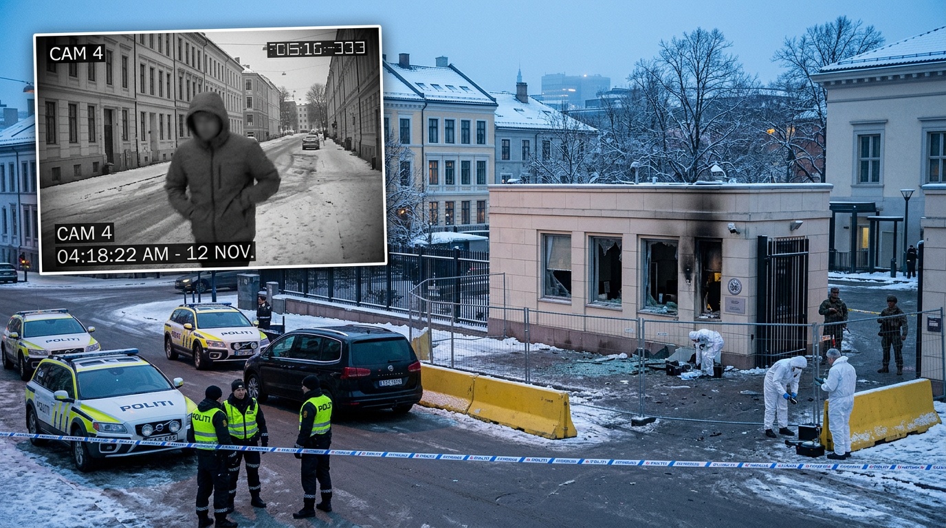 Polisens teori om iransk gängkoppling stärks efter ambassadexplosionen i Oslo