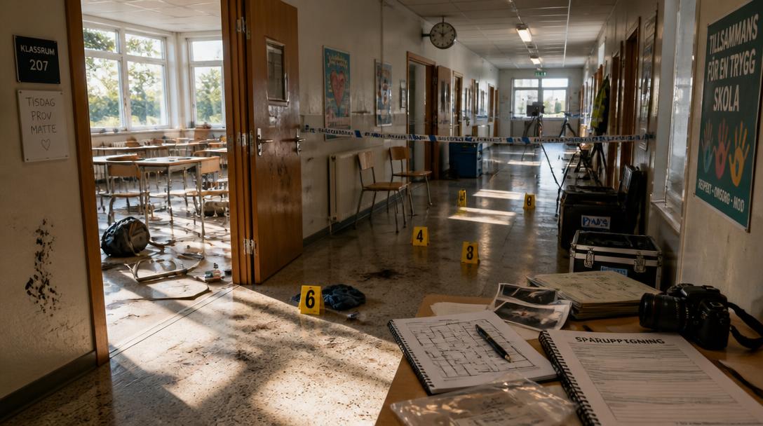 Polisens undersökning av Brinellskolan klar, men öppning dröjer
