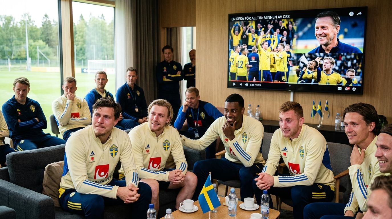 Potter fick landslagsspelare i tårar med videohälsningar inför VM-kvalet