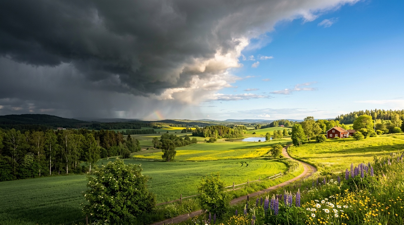 Prognosen: Upp till 25 grader kan vänta på första maj