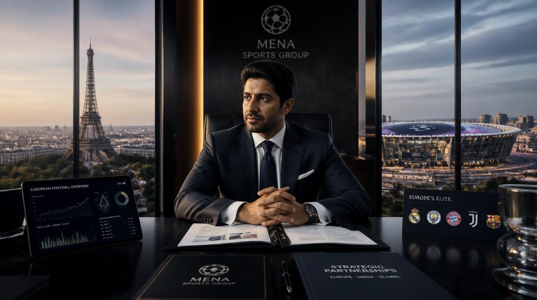 PSG-chefen al-Khelaifi pekas ut som möjlig utmanare till Infantino i Fifa