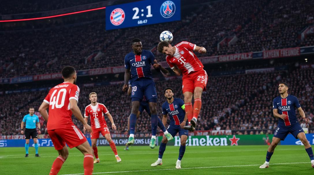 PSG vann målfesten mot Bayern med 5–4 i Champions League-semifinalen