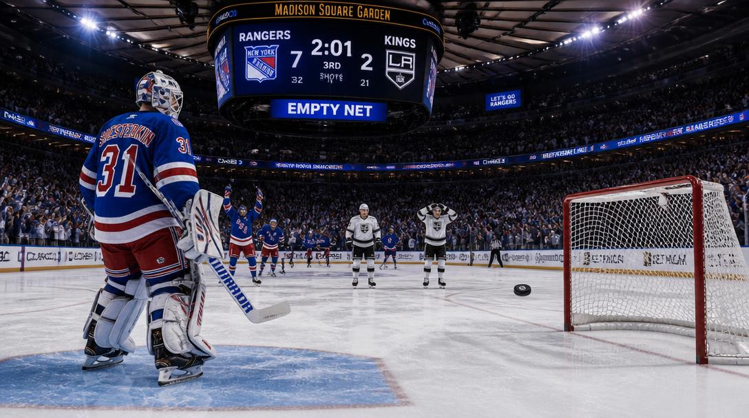 Rangers-målvakten Sjestiorkin historisk efter mål mot Tampa