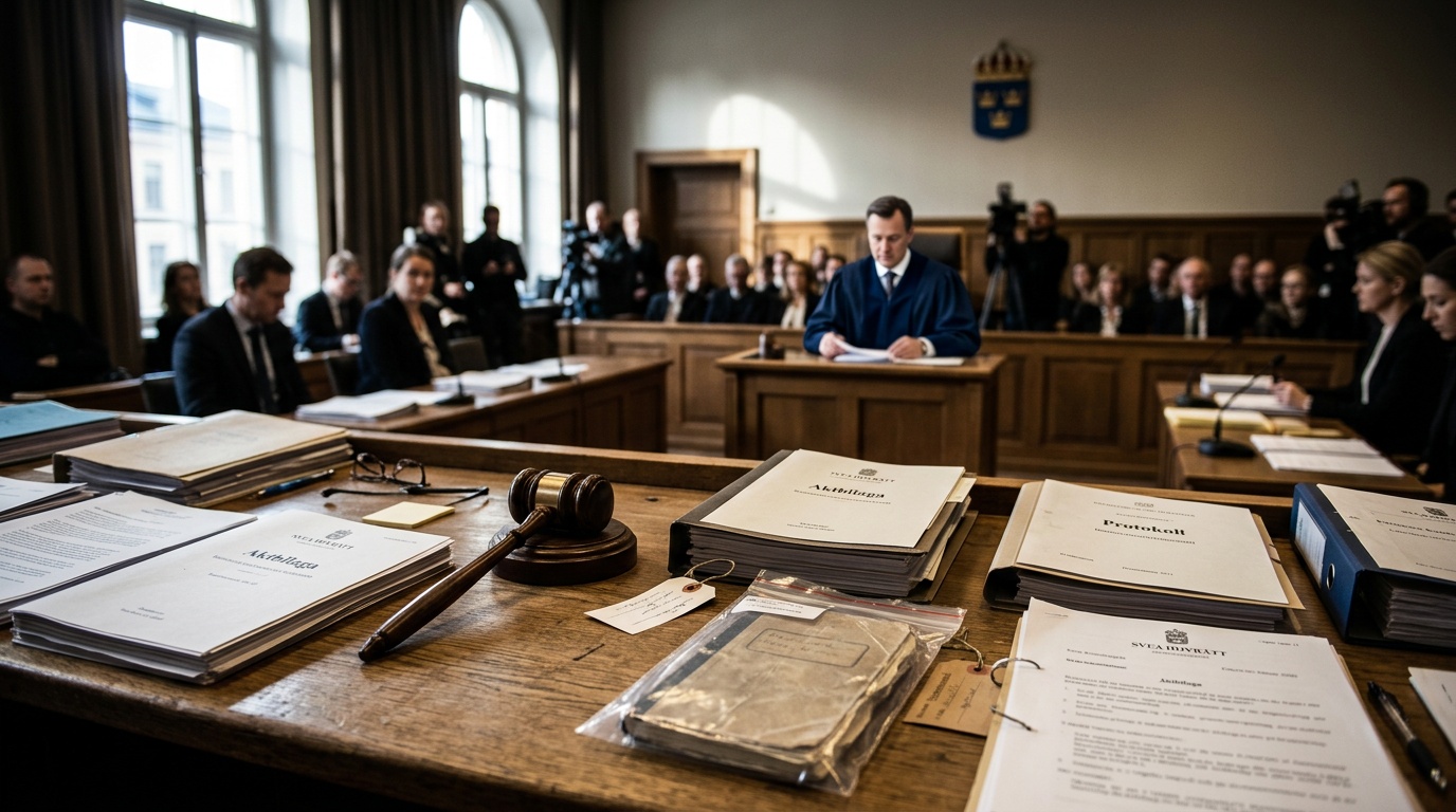 Rättegång inleds mot två som anlitade 15-åring som dog i sprängning i Stockholm