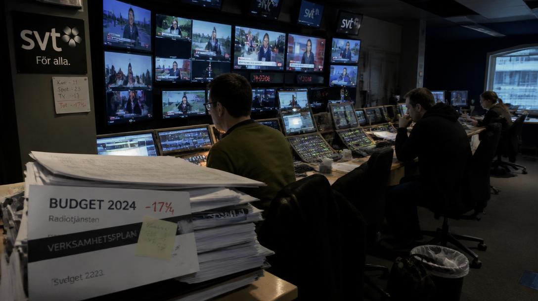 Regeringen föreslår 464 miljoner i stöd till SVT och SR efter TV4:s marknätsavgång