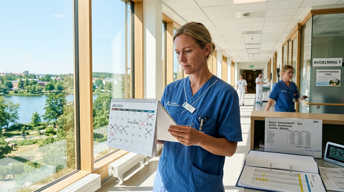 Region Västernorrland betalar 100 000 kronor för flyttad semester