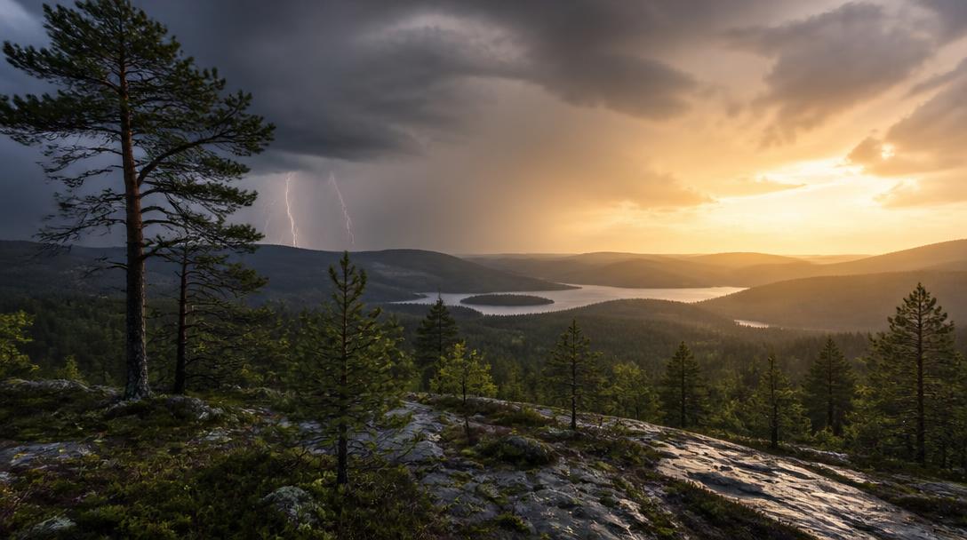 Regn i natt – sedan väntas värmebölja nå Sverige