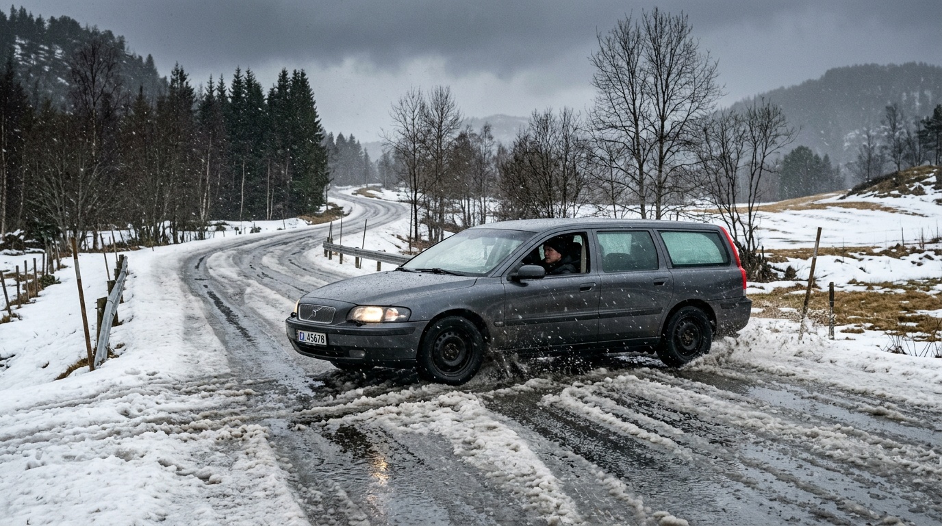 Regn, snö och enstaka soltimmar väntar under påskveckan