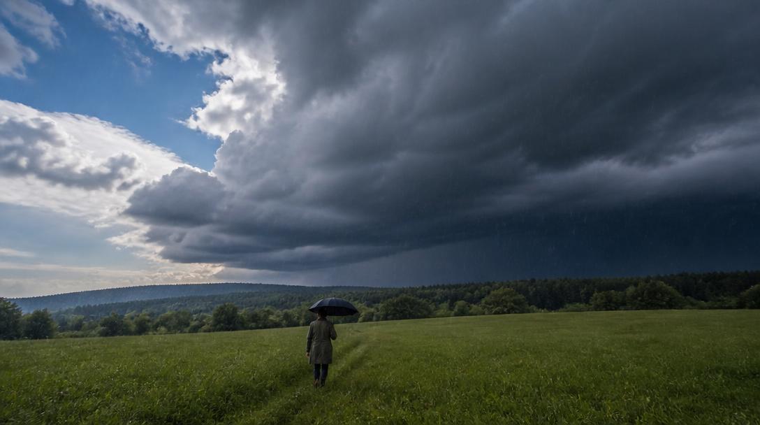 Regn väntas slå till på tisdag – passa på att njuta av solen