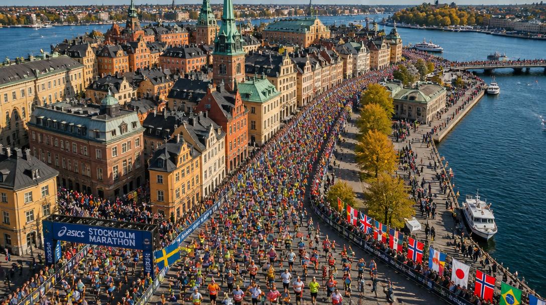 Rekordmånga 24 722 löpare startar Stockholm Marathon på lördag
