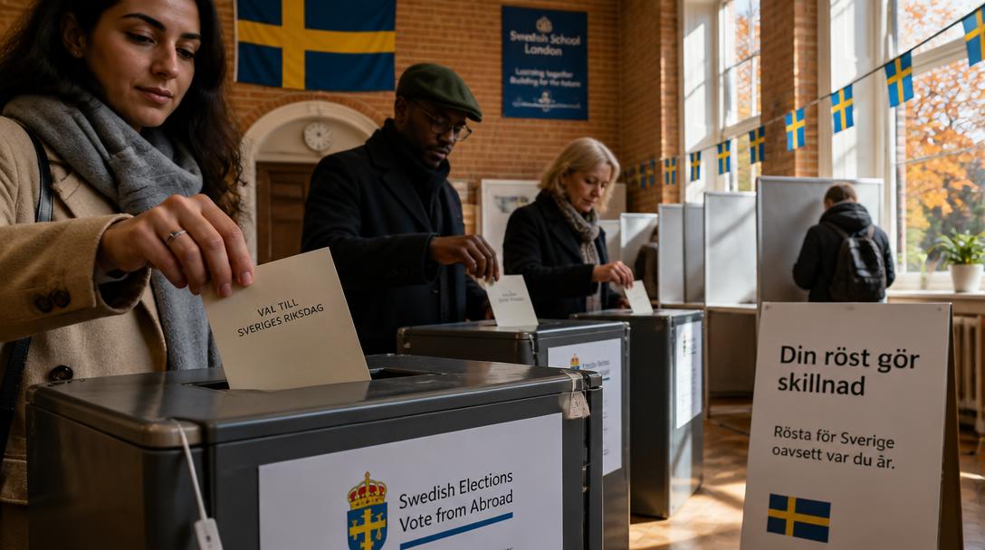 Rekordmånga utlandssvenskar röstar i årets val