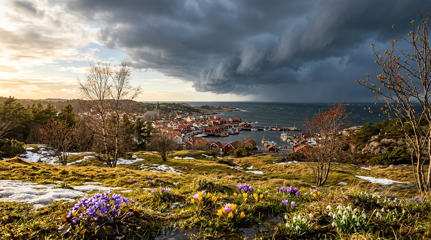Rekordvärme i mars ersätts av regn och kyla mot helgen: "Bakslag nummer ett"