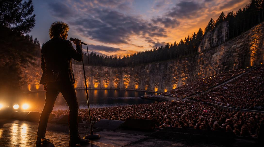 Rod Stewart spelar på Dalhalla i juni 2026 – del av avskedsturné