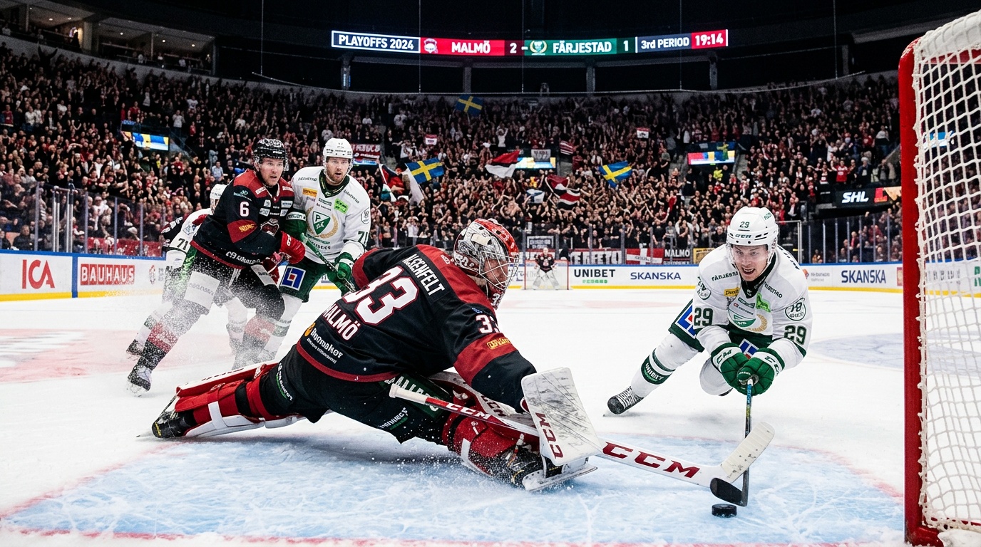 Rögle en seger från SM-final efter målexplosion på 76 sekunder