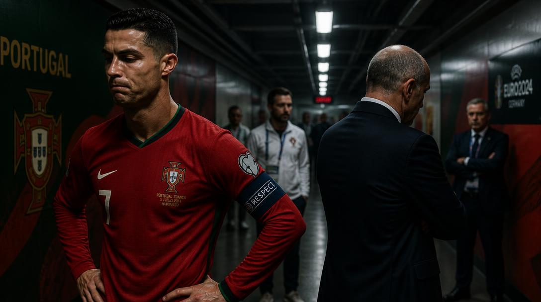 Ronaldo ber om ursäkt men anklagar förbundskaptenen för brutna löften