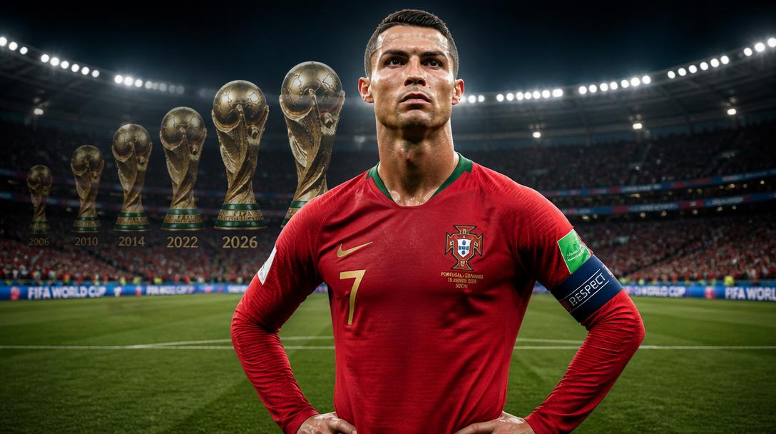 Ronaldo startar i VM, gör historia som 41-åring