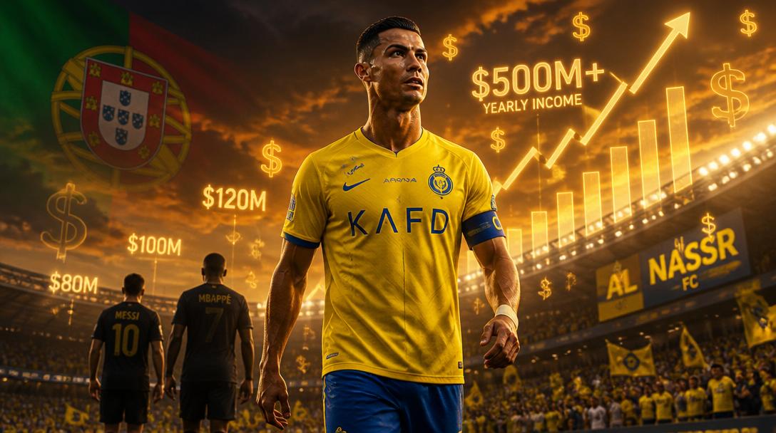 Ronaldo tjänar mest av alla VM-spelare trots tidigt uttåg