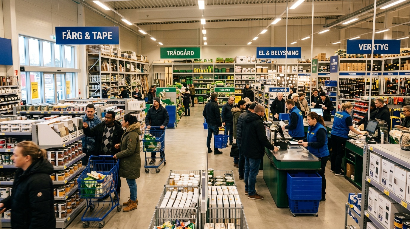 Rusta ökar omsättningen med 9 procent och öppnar 13 nya varuhus