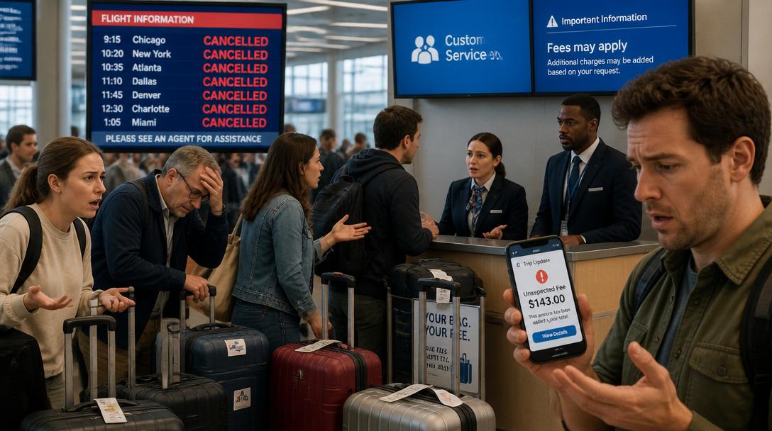 Ryanairs systemhaveri på Arlanda: resenärer fick betala 100 euro för att boka om