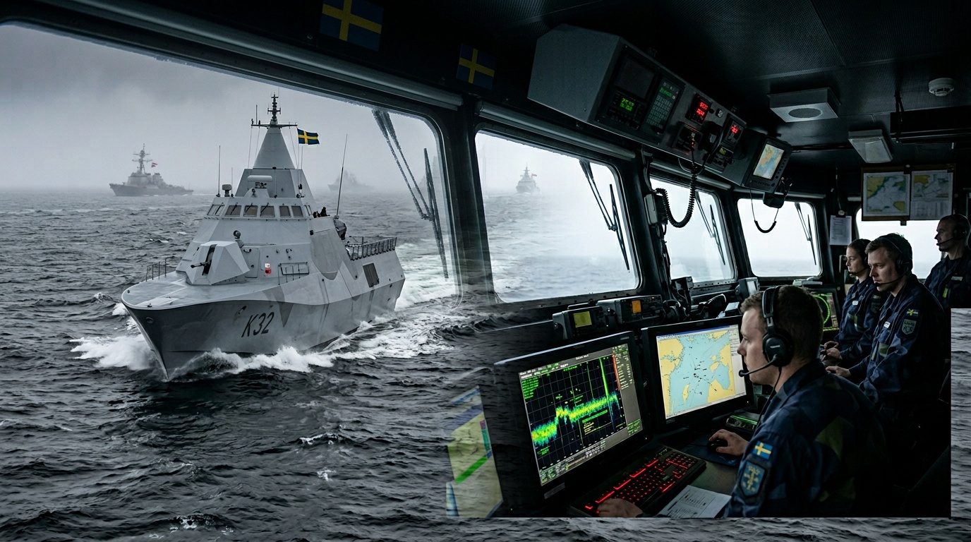 Rysk ubåt i Kattegatt följdes av svenska Gripen-plan