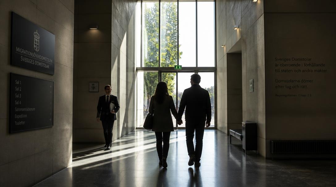 Ryska paret som tältade på annans mark är fria efter domstolsbeslut