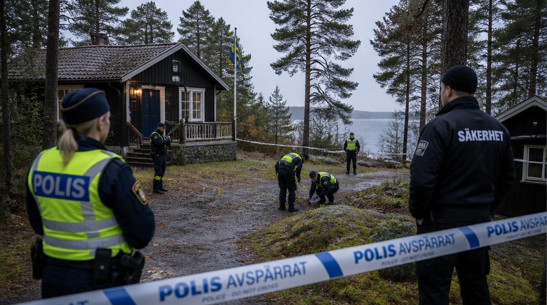 Ryska paret vid Saab-chefens stuga utreds för förberedelse till grov stöld