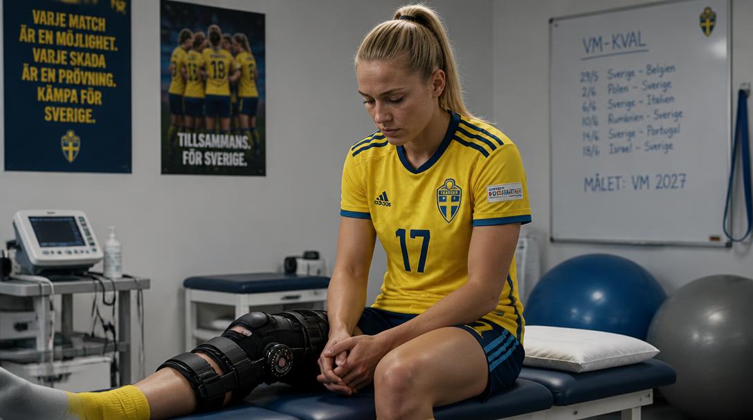 Rytting Kaneryd opererad efter korsbandsskadan – missar VM-kvalet