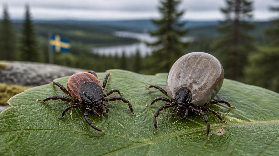 Sällsynta fästingarter hittade i Sverige – kan bära blödarfebervirus