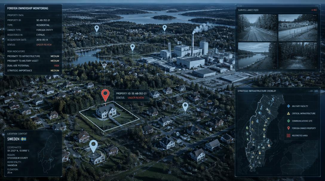 Säpo varnar: 250 ryskägda fastigheter kan vara spionbaser i Sverige