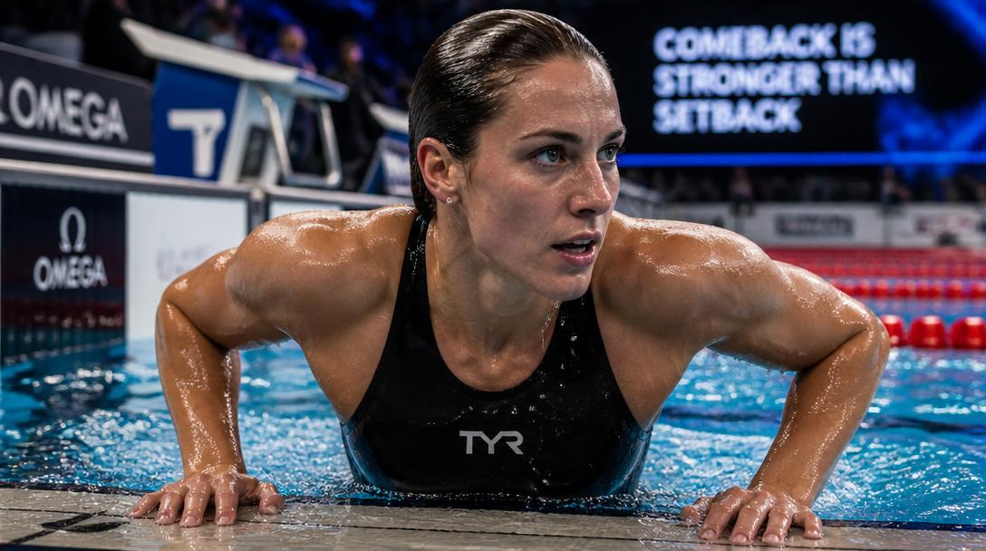 Sarah Sjöström klar för semifinal i Paris-EM med tiden 25,40